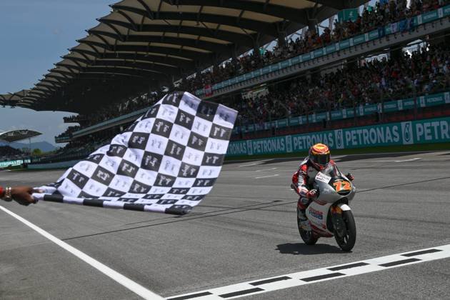 Races of Petronas Grand Prix of Malaysia of MotoGP at Sepang Circuit. October 26 2025 In picture: Moto3 Taiyo Furusato Carreras del Gran Premio de MotoGP de Malasia en el Circuito Internacional de Sepang. 26 de Octubre de 2025 POOL MotoGP.com Cordon Press Images will be for editorial use only. Mandatory credit: MotoGP.com Cordon Press Cordon Press