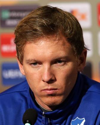 Hoffenheim s press conference, PK, Pressekonferenz ahead of the UEFA Europa League match ISTANBUL, TURKEY - NOVEMBER 01: Head coach of Hoffenheim Julian Nagelsmann attends a joint press conference ahead of UEFA Europa League Group C soccer match between Hoffenheim and Medipol Basaksehir at Fatih Terim Stadium in Istanbul, Turkey on November 01, 2017. Istanbul Turkey. Editorial use only. Please get in touch for any other usage. Copyright: x2025xAnadoluxÅžebnemxCoÅükunx