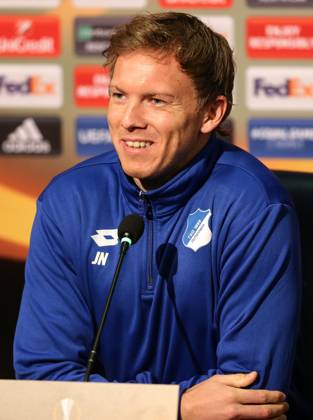 Hoffenheim s press conference, PK, Pressekonferenz ahead of the UEFA Europa League match ISTANBUL, TURKEY - NOVEMBER 01: Head coach of Hoffenheim Julian Nagelsmann attends a joint press conference ahead of UEFA Europa League Group C soccer match between Hoffenheim and Medipol Basaksehir at Fatih Terim Stadium in Istanbul, Turkey on November 01, 2017. Istanbul Turkey. Editorial use only. Please get in touch for any other usage. Copyright: x2025xAnadoluxÅžebnemxCoÅükunx
