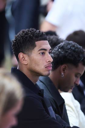 October 31, 2025, Madrid, Madrid, Spain: Jude Bellingham attends the ceremony of delivery of the 2024Ã¢â‚¬2025 Golden Boot to Kylian Mbappe at Santiago Berbenbeu Stadium on October 31, 2025 in Madrid, Spain Madrid Spain - ZUMAg15_ 20251031_zaf_g15_006 Copyright: xJackxAbuinx
