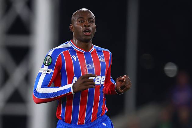 London, England, 6th November 2025. Jean-Philippe Mateta of Crystal Palace during the Crystal Palace vs AZ Alkmaar UEFA Conference League match at Selhurst Park, London. Picture credit should read: Paul Terry Sportimage EDITORIAL USE ONLY. No use with unauthorised audio, video, data, fixture lists, club league logos or live services. Online in-match use limited to 120 images, no video emulation. No use in betting, games or single club league player publications. SPI_083_PT_Crystal_Palace_AZ_Alkmaar SPI-4270-0083