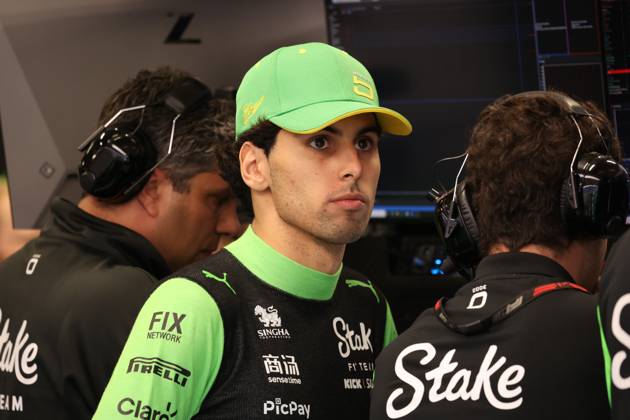 08.11.2025, Autodromo Jose Carlos Pace, Interlagos, Formula 1 MSC Cruises Grande Premio de Sao Paulo 2025 , im Bild Gabriel Bortoleto (BRA), Stake F1 Team Kick Sauber (Photo by Hasan Bratic DeFodi Images) 08 11 2025, Autodromo Jose Carlos Pace, Interlagos, Formula 1 MSC Cruises Grande Premio de Sao Paulo 2025 , in the picture Gabriel Bortoleto BRA , Stake F1 Team Kick Sauber Photo by Hasan Bratic DeFodi Images