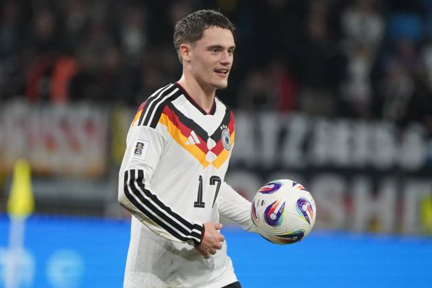 DFB Maenner Nationalmannschaft, Men national team, Nationalteam , WM 2026 Qualifikation, World Cup 2026 Qualifiers, luxembourg vs Deutschland, stade de Luxembourg Florian Wirtz, Deutschland Aktion, Einzelbild,