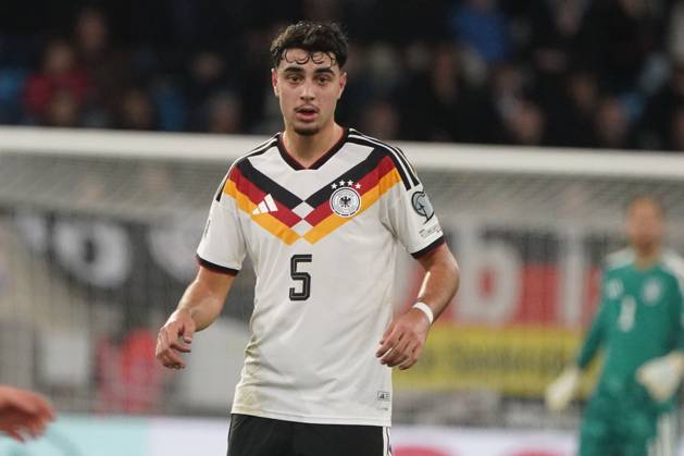 DFB Maenner Nationalmannschaft, Men national team, Nationalteam , WM 2026 Qualifikation, World Cup 2026 Qualifiers, luxembourg vs Deutschland, stade de Luxembourg Alesandar Pavlovic Deutschland Aktion, Einzelbild,