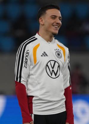 DFB Maenner Nationalmannschaft, Men national team, Nationalteam , WM 2026 Qualifikation, World Cup 2026 Qualifiers, luxembourg vs Deutschland, stade de Luxembourg Said El Mala Deutschland Aktion, Einzelbild,