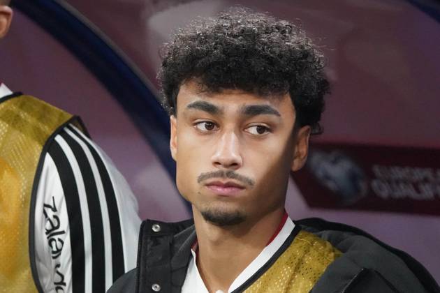 DFB Maenner Nationalmannschaft, Men national team, Nationalteam , WM 2026 Qualifikation, World Cup 2026 Qualifiers, luxembourg vs Deutschland, stade de Luxembourg Nathaniel Brown Deutschland Aktion, Einzelbild,
