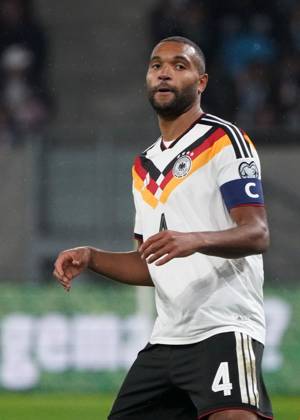 DFB Maenner Nationalmannschaft, Men national team, Nationalteam , WM 2026 Qualifikation, World Cup 2026 Qualifiers, luxembourg vs Deutschland, stade de Luxembourg Jonathan Tah Deutschland Aktion, Einzelbild,