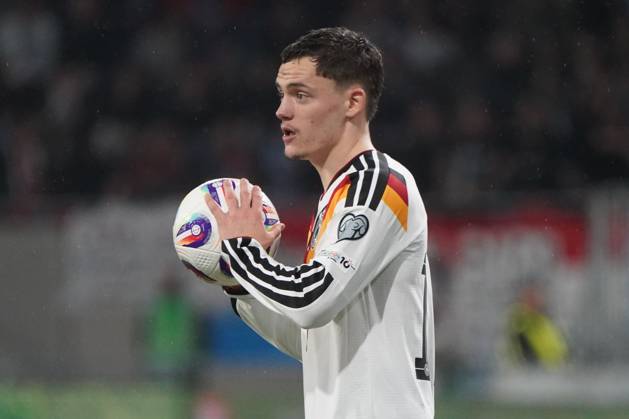 DFB Maenner Nationalmannschaft, Men national team, Nationalteam , WM 2026 Qualifikation, World Cup 2026 Qualifiers, luxembourg vs Deutschland, stade de Luxembourg Florian Wirtz Deutschland Aktion, Einzelbild,