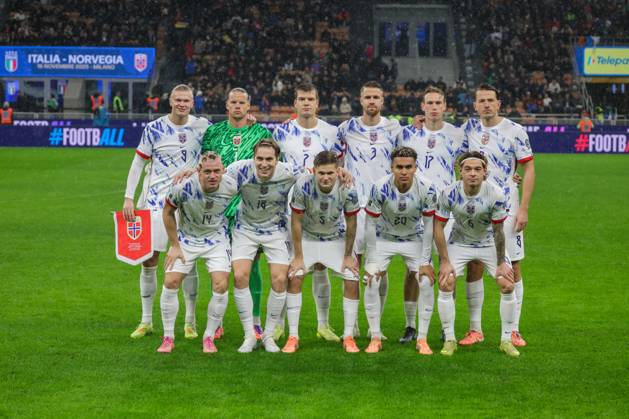 2026 FIFA World Cup, WM, Weltmeisterschaft, Fussball Qualifiers: Italy vs. Norway World Cup Qualifiers, Group I, Italy vs. Norway. Pictured: Norway. in Milan Nov 16th 2025, Credit:Fabio Sasso Avalon Italy, Lombardia, Milan Copyright: xFabioxSassox xAvalonx 1052955147
