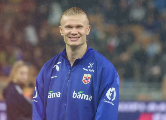 2026 FIFA World Cup, WM, Weltmeisterschaft, Fussball Qualifiers: Italy vs. Norway World Cup Qualifiers, Group I, Italy vs. Norway. Pictured: Erling Haaland (Norway). in Milan Nov 16th 2025, Credit:Fabio Sasso Avalon Italy, Lombardia, Milan Copyright: xFabioxSassox xAvalonx 1052955161