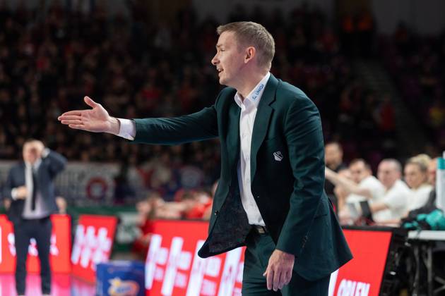 Legia Warszawa - Vilniaus Rytas 18.11.2025 basketball , Warsaw, Basketball Champions League BCL (koszykowka, Liga Mistrzow), game match Legia Warszawa - Vilniaus Rytas ( Vilnius ) image shows: Heiko Rannula photo Katarzyna Plewczynska Fotostyk Copyright: xKatarzynaxPlewczynskax 20251118FCTKP244