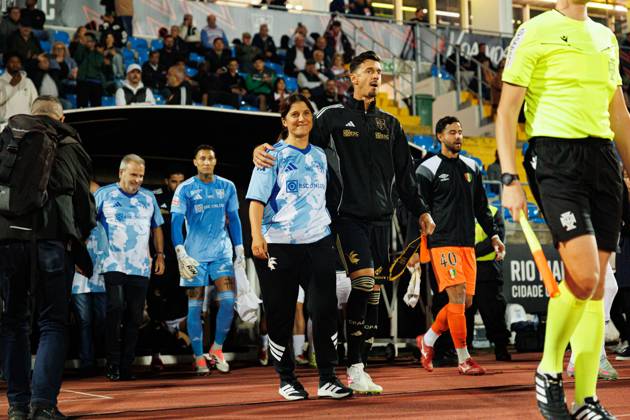 Jose Fonte seen during Liga Portugal game between teams of Casa Pia and CF Estrela Amadora at Estadio Municipal Rio Maior (Maciej Rogowski Ball Raw Images) Rio Maior Estadio Municipal Rio Maior Portugal Copyright: xMaciejxRogowskix maciejrogowski_casapia_estrela_2526-094
