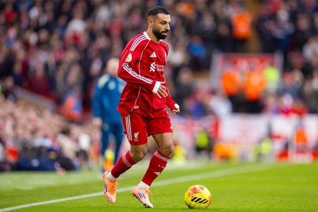 Football - FA Premier League - Liverpool FC v Nottingham Forest FC LIVERPOOL, ENGLAND - Saturday, November 22, 2025: Liverpool s Mohamed Salah during the FA Premier League match between Liverpool FC and Nottingham Forest FC at Anfield. (Photo by David Rawcliffe Propaganda) LIVERPOOL Anfield MERSEYSIDE ENGLAND Copyright: xDavidxRawcliffex P2025-11-22-Liverpool_Nottingham_Forest-19