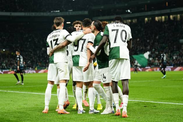 Taca de Portugal - Sporting CP v AC Marinhense (Foto: Joao Alvarinhas Avant Sports) Equipa do Sporting CP celebra um golo durante a partida entre o Sporting CP e o AC Marinhense, a contar para a Taca de Portugal no Estadio Jose Alvalade - Novembro 22, 2025 - Lisboa, Portugal. (Foto: Joao Alvarinhas Avant Sports) Lisboa Estadio Jose Alvalade Portugal Copyright: xJoaoxAlvarinhas AvantxSportsx