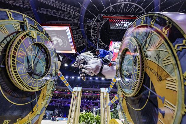 PRAGUE - GC Playoffs Final 2025, PRAGUE - GC Playoffs Final 2025 DREHER Hans-Dieter (GER), Elysium GCL Super Cup - 3rd Team Competition - Final CSI5* Int. jumping competition over two rounds Prague, Praha, Prag, O2 Arena 23. November 2025 -