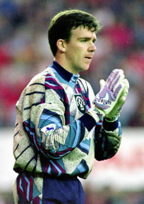 930818 Football, Premier League 1993-1994, Manchester United, ManU - Sheffield United: Sheffield United goalkeeper Alan Kelly. Photo: BILDBYRAN D165_01 D165_01 scanx football fotboll soccer Premier League Manchester United Sheffield United england season 1993-1994 1993-94 1993 94 1993 august 18 bbeng dia Copyright: BILDBYRAN BB930818BB055