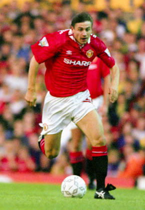 930818 Football, Premier League 1993-1994, Manchester United, ManU - Sheffield United: Manchester Uniteds Andrei Kanchelskis. Photo: BILDBYRAN D165_01 D165_01 scanx football fotboll soccer Premier League Manchester United Sheffield United england season 1993-1994 1993-94 1993 94 1993 august 18 bbeng dia Copyright: BILDBYRAN BB930818BB058