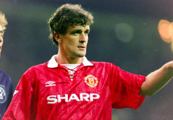 930818 Football, Premier League 1993-1994, Manchester United, ManU - Sheffield United: Manchester Uniteds Mark Hughes. Photo: BILDBYRAN D165_01 D165_01 scanx football fotboll soccer Premier League Manchester United Sheffield United england season 1993-1994 1993-94 1993 94 1993 august 18 bbeng dia Copyright: BILDBYRAN BB930818BB062
