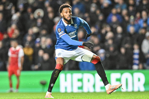 Rangers v S.C. Braga UEFA Europa League Youssef Chermiti of Rangers during the UEFA Europa League match at Ibrox Stadium, Glasgow UK Newspapers OUT Copyright: xJamiexJohnstonx FIL-22559-0152