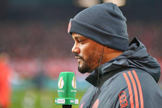Berlin, Deutschland, 03.12.2025: Stadion Alte Försterei: DFB-Pokal 2025 2026: Union Berlin - FC Bayern München: Vincent Kompany, Trainer FC Bayern München, im Interview bei Sky Copyright: xdtsxNachrichtenagenturx dts_97204