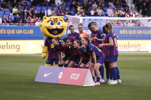 December 6, 2025, Sant Joan Despi, Barcelona, Spain: Players of FC Barcelona, Barca pose for photo during the Spanish Women league, Liga F, football match played between FC Barcelona and Costa Adeje Tenerife at Johan Cruyff Stadium on December 06, 2025 in Sant Joan Despi, Barcelona. Sant Joan Despi Spain - ZUMAa181 20251206_zaa_a181_204 Copyright: xJavierxBorregox