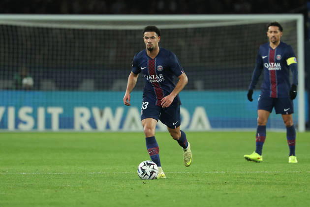 FBL-FRA-LIGUE1-Paris Saint Germain - Stade Rennes Warren Zaire Emery (Paris Saint-Germain) during the French L1 football match between Paris Saint-Germain (PSG) an Stade Rennes at Parc des Princes Paris ,France, on December 06, 2025. Copyright: JoaquimxFerreira