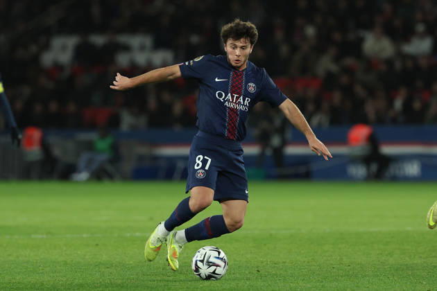 FBL-FRA-LIGUE1-Paris Saint Germain - Stade Rennes Joao Neves (Paris Saint-Germain) during the French L1 football match between Paris Saint-Germain (PSG) an Stade Rennes at Parc des Princes Paris ,France, on December 06, 2025. Copyright: JoaquimxFerreira