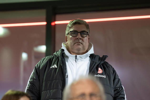 07.12.2025, xhfmx, Fussball Google Pixel Frauen-Bundesliga, Eintracht Frankfurt - FC Bayern Axel Hellmann (Vorstandssprecher Eintracht Frankfurt) (DFL DFB REGULATIONS PROHIBIT ANY USE OF PHOTOGRAPHS as IMAGE SEQUENCES and or QUASI-VIDEO) Frankfurt am Main