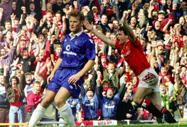 930417 Fotboll, Premier League, Manchester United, ManU - Chelsea: Copyright: BILDBYRAN BB930417BB015