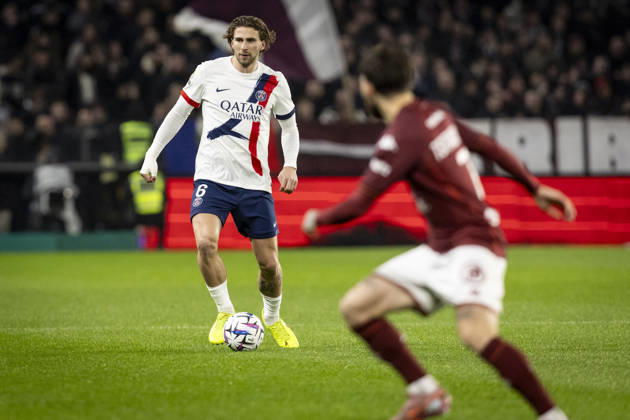 FOOTBALL: Ligue 1 FC Metz vs Paris Saint Germanin (PSG) - 13 12 2025 Stade Saint-Symphorien. Metz - France Ilya Zabarnyi 6 (PSG) Copyright: xelyxandroxcegarrax