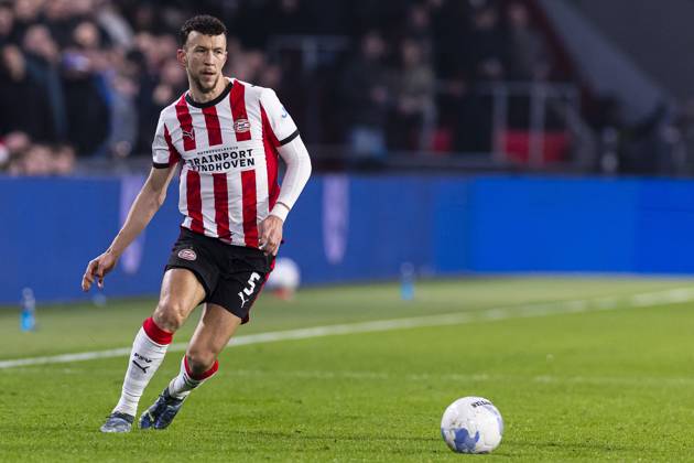 EINDHOVEN , 13-12-2025 , Philips stadium , season 2025 2026 , Dutch Eredivisie football , match between PSV and Heracles Almelo , final score 4-3 , picture shows PSV player Ivan Perisic PSV - Heracles x200172076x Copyright: