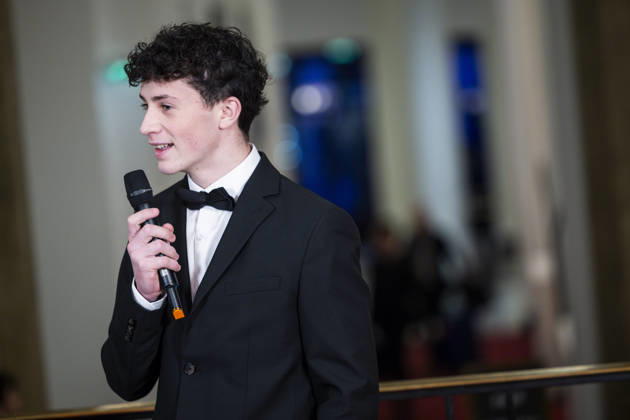 FFSA - LES TROPHEES DU AUTOMOBILE 2025 MUNOZ Alexandre, Vainqueur du Championnat de France F4 FIA, action during Les Trophà es du Sport Automobile 2025 at Salle Pleyel, on December 18, 2025 in Paris, France - ParisFrance Copyright: xJULIENxDELFOSSEx