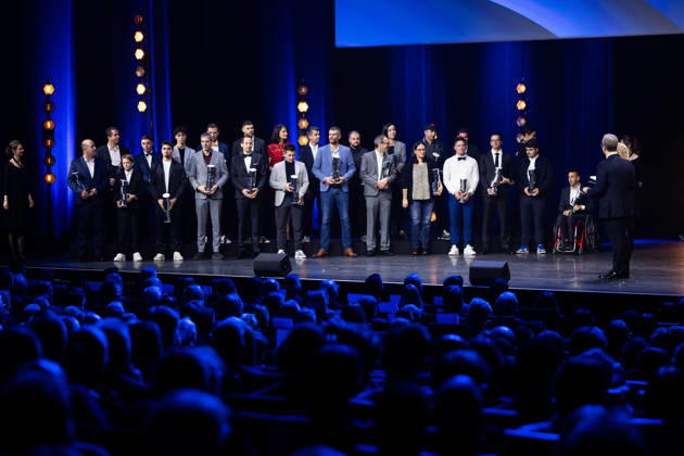 FFSA - LES TROPHEES DU AUTOMOBILE 2025 Champions de France 2025 during Les Trophà es du Sport Automobile 2025 at Salle Pleyel, on December 18, 2025 in Paris, France - ParisFrance Copyright: xJULIENxDELFOSSEx