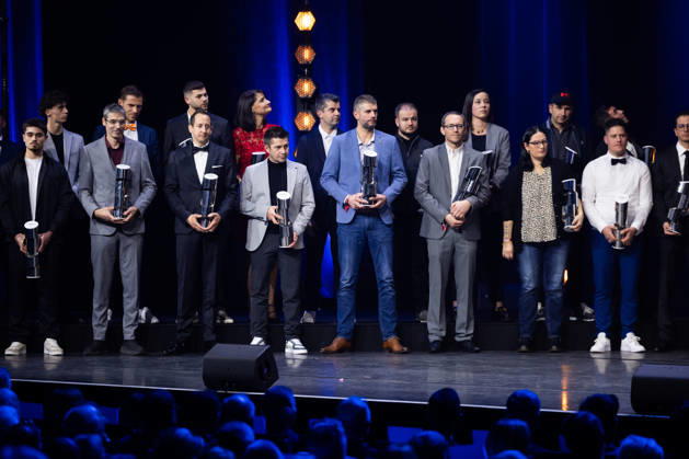 FFSA - LES TROPHEES DU AUTOMOBILE 2025 Champions de France 2025 during Les Trophà es du Sport Automobile 2025 at Salle Pleyel, on December 18, 2025 in Paris, France - ParisFrance Copyright: xJULIENxDELFOSSEx