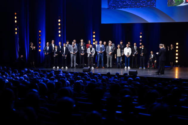 FFSA - LES TROPHEES DU AUTOMOBILE 2025 Champions de France 2025 during Les Trophà es du Sport Automobile 2025 at Salle Pleyel, on December 18, 2025 in Paris, France - ParisFrance Copyright: xJULIENxDELFOSSEx