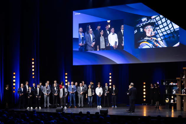 FFSA - LES TROPHEES DU AUTOMOBILE 2025 Champions de France 2025 during Les Trophà es du Sport Automobile 2025 at Salle Pleyel, on December 18, 2025 in Paris, France - ParisFrance Copyright: xJULIENxDELFOSSEx