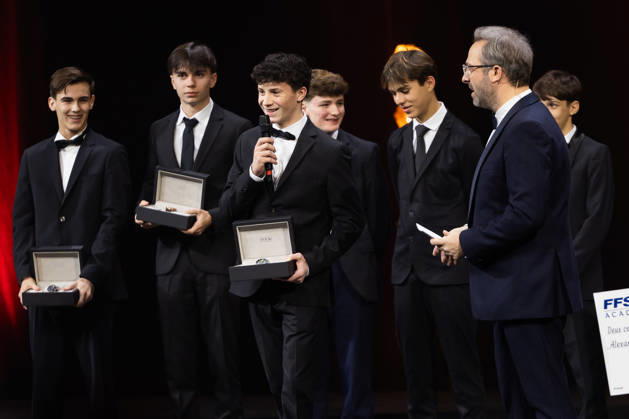 FFSA - LES TROPHEES DU AUTOMOBILE 2025 MUNOZ Alexandre, Vainqueur du Championnat de France F4 FIA, action during Les Trophà es du Sport Automobile 2025 at Salle Pleyel, on December 18, 2025 in Paris, France - ParisFrance Copyright: xJULIENxDELFOSSEx