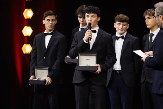 FFSA - LES TROPHEES DU AUTOMOBILE 2025 MUNOZ Alexandre, Vainqueur du Championnat de France F4 FIA, action during Les Trophà es du Sport Automobile 2025 at Salle Pleyel, on December 18, 2025 in Paris, France - ParisFrance Copyright: xJULIENxDELFOSSEx