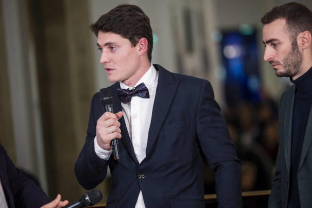 FFSA - LES TROPHEES DU AUTOMOBILE 2025 FOURMAUX Adrien, portrait during Les Trophà es du Sport Automobile 2025 at Salle Pleyel, on December 18, 2025 in Paris, France - ParisFrance Copyright: xJULIENxDELFOSSEx