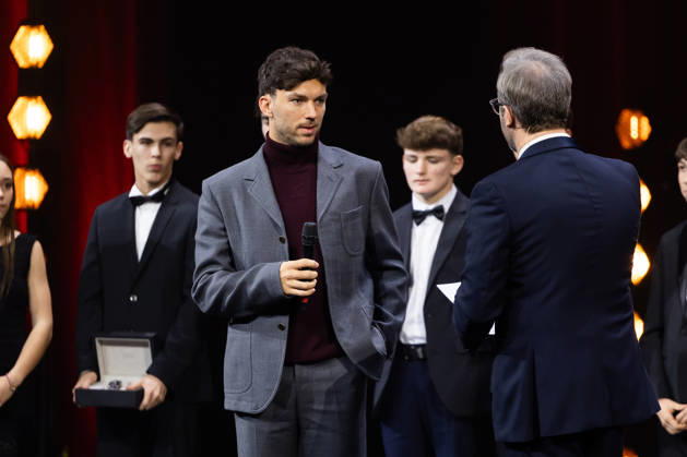 FFSA - LES TROPHEES DU AUTOMOBILE 2025 GASLY Pierre, F1 driver, portrait during Les Trophà es du Sport Automobile 2025 at Salle Pleyel, on December 18, 2025 in Paris, France - ParisFrance Copyright: xJULIENxDELFOSSEx