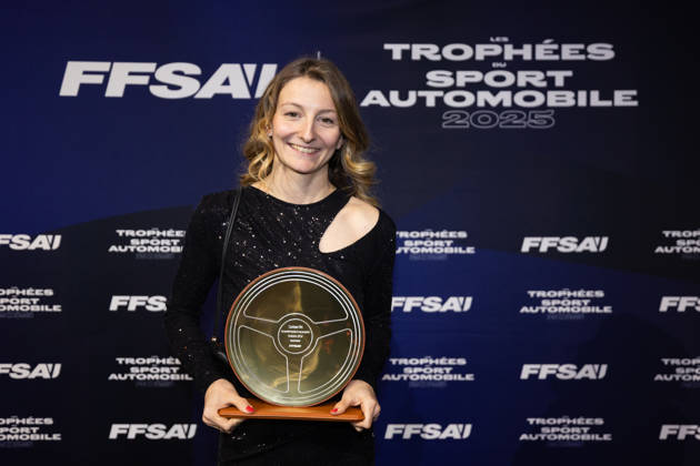 FFSA - LES TROPHEES DU AUTOMOBILE 2025 PIN Doriane, Championne F1 Academy, Volant d Or, portrait during Les Trophà es du Sport Automobile 2025 at Salle Pleyel, on December 18, 2025 in Paris, France - ParisFrance Copyright: xJULIENxDELFOSSEx