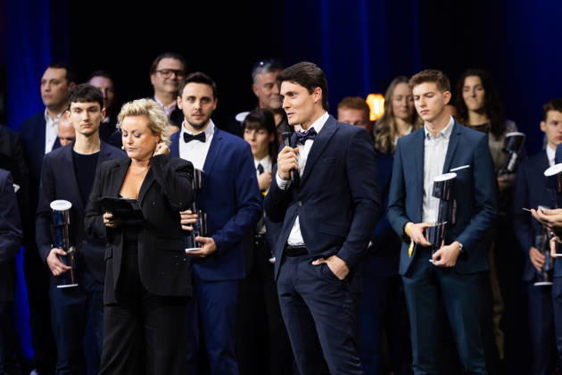 FFSA - LES TROPHEES DU AUTOMOBILE 2025 FOURMAUX Adrien, portrait during Les Trophà es du Sport Automobile 2025 at Salle Pleyel, on December 18, 2025 in Paris, France - ParisFrance Copyright: xJULIENxDELFOSSEx