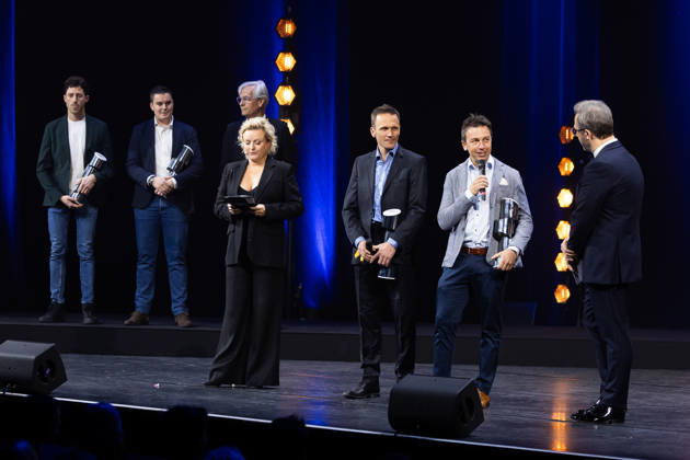 FFSA - LES TROPHEES DU AUTOMOBILE 2025 BOULLOUD Benjamin, RALLYE, A, portrait, BONATO Yoann, RALLYE, A, portrait during Les Trophà es du Sport Automobile 2025 at Salle Pleyel, on December 18, 2025 in Paris, France - ParisFrance Copyright: xJULIENxDELFOSSEx