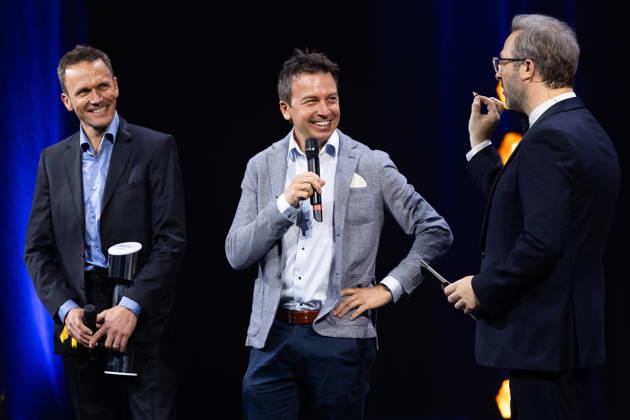 FFSA - LES TROPHEES DU AUTOMOBILE 2025 BOULLOUD Benjamin, RALLYE, A, portrait, BONATO Yoann, RALLYE, A, portrait during Les Trophà es du Sport Automobile 2025 at Salle Pleyel, on December 18, 2025 in Paris, France - ParisFrance Copyright: xJULIENxDELFOSSEx