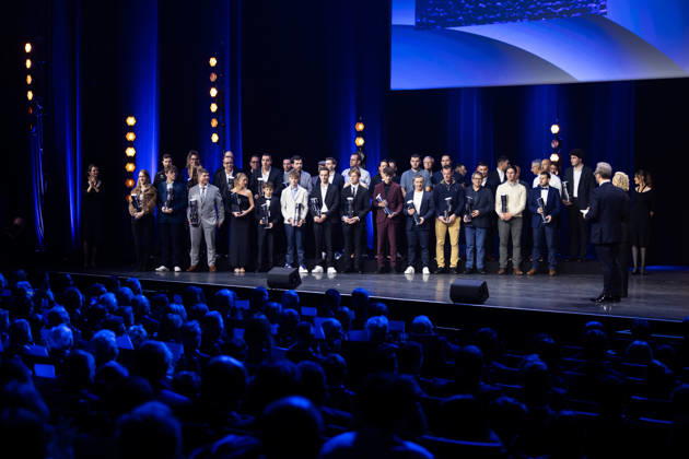 FFSA - LES TROPHEES DU AUTOMOBILE 2025 Vainqueurs des Coupes de France, Trophàs et Challenge, Karting, Montagne, Slalom et Circuits Tout Terrain during Les Trophà es du Sport Automobile 2025 at Salle Pleyel, on December 18, 2025 in Paris, France - ParisFrance Copyright: xJULIENxDELFOSSEx