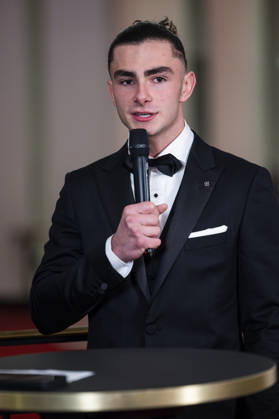 FFSA - LES TROPHEES DU AUTOMOBILE 2025 NAEL Thà ophile, Vainqueur du Grand Prix de Macao, Volant d Or, portrait during Les Trophà es du Sport Automobile 2025 at Salle Pleyel, on December 18, 2025 in Paris, France - ParisFrance Copyright: xJULIENxDELFOSSEx