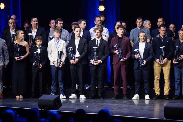 FFSA - LES TROPHEES DU AUTOMOBILE 2025 Vainqueurs des Coupes de France, Trophàs et Challenge, Karting, Montagne, Slalom et Circuits Tout Terrain during Les Trophà es du Sport Automobile 2025 at Salle Pleyel, on December 18, 2025 in Paris, France - ParisFrance Copyright: xJULIENxDELFOSSEx