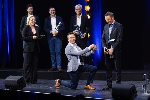 FFSA - LES TROPHEES DU AUTOMOBILE 2025 BOULLOUD Benjamin, RALLYE, A, portrait, BONATO Yoann, RALLYE, A, portrait during Les Trophà es du Sport Automobile 2025 at Salle Pleyel, on December 18, 2025 in Paris, France - ParisFrance Copyright: xJULIENxDELFOSSEx
