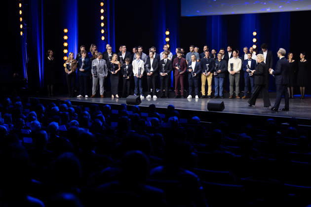 FFSA - LES TROPHEES DU AUTOMOBILE 2025 Vainqueurs des Coupes de France, Trophàs et Challenge, Karting, Montagne, Slalom et Circuits Tout Terrain during Les Trophà es du Sport Automobile 2025 at Salle Pleyel, on December 18, 2025 in Paris, France - ParisFrance Copyright: xJULIENxDELFOSSEx