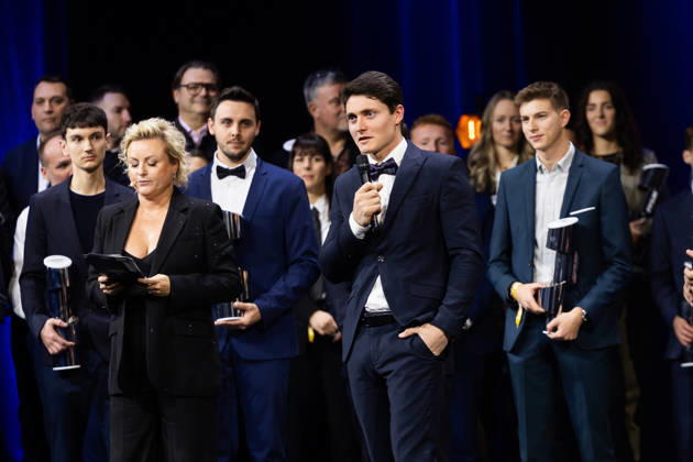 FFSA - LES TROPHEES DU AUTOMOBILE 2025 FOURMAUX Adrien, portrait during Les Trophà es du Sport Automobile 2025 at Salle Pleyel, on December 18, 2025 in Paris, France - ParisFrance Copyright: xJULIENxDELFOSSEx